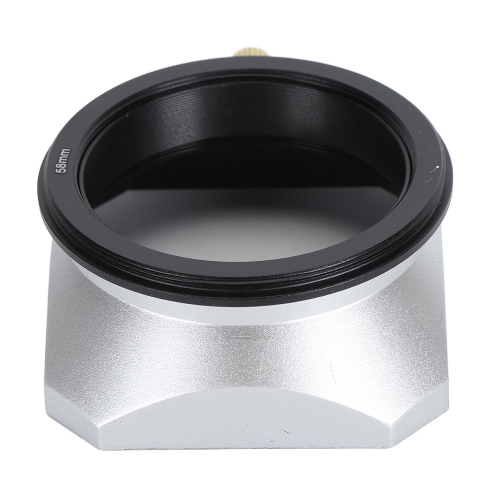 Lens Hood Retro Square Matte 58Mm Lens Hood Shade For Digital Camera Mirrorless Camera 7901313653675