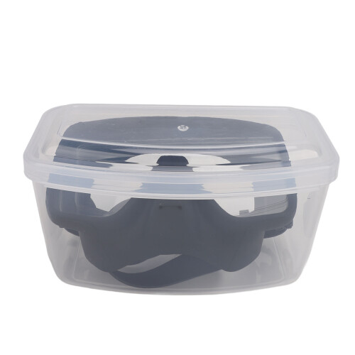 Tauchbrillen Schwarz Silikon Glas ABS Durchschnittsgröße 1