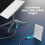 SPX Plug-zu-RJ45-Adapter 3.3ft 1200Mbps Grau 4