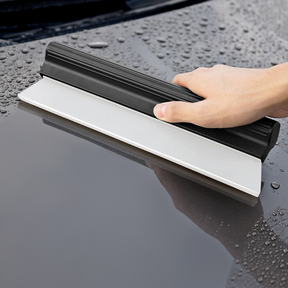Car Wash Wiper Board Silicone Handheld Blade Squeegee T Bar Water Blade Cleaning Squeegee Wiper for Car Glass Mirror