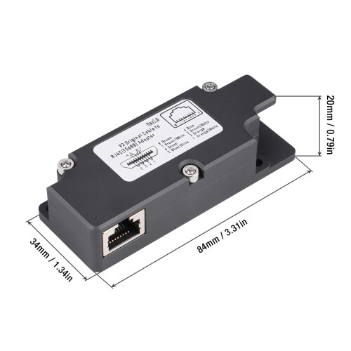 Dishy V2 zu RJ45-Adapter mit PoE, 10/100/1000 Mbps 1