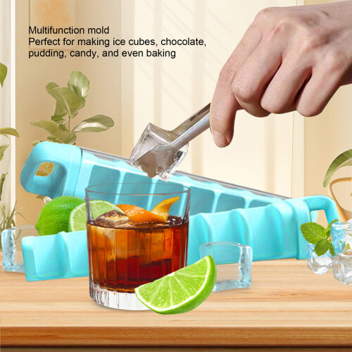 Easy Release quadratische Eiswürfelform, ABS-Kunststoff, 145,00 g 2