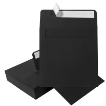 50 pack frgglada 6 x 6 kuvert fyrkantiga kuvert sjlvfrsegling fr brllopsfestinbjudningar gratulationskort meddelanden foton cddvd rmar (sva