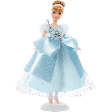 Mattel Disney Spielzeug, Cinderella Puppe zur Feier von 100 Jahren Disney, inspiriert vom Disney Film