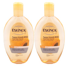 Eskinol Papaya Gezichtsreiniger 225 milliliter - Verpakking van 2