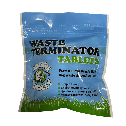 Doggie Dooley 36 Waste Tablets  White