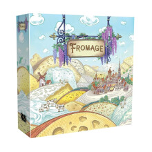 Fromage Board Game - French Cheesemaking Strategy Game Worker-Placement Resource Management Game for Kids & Adults Ages 14+ 1-4 Players 30 Minute