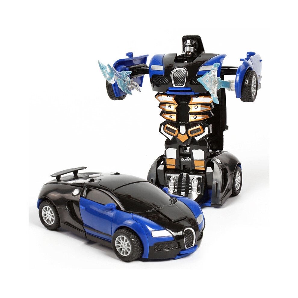 (Blue) Children Toy Inertia Car Impacts Deformation Car People Interactive Play For-image-OPC-PHQ9YSK-NEW