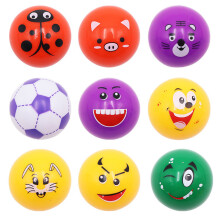 Cartoon Hemisphere Expression Toy Miniature Car Toy For Play Children Creative