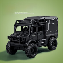 (Black) Simulation Armored Vehicle Model Inertia Driven Kid Toy Car Doors With Openable