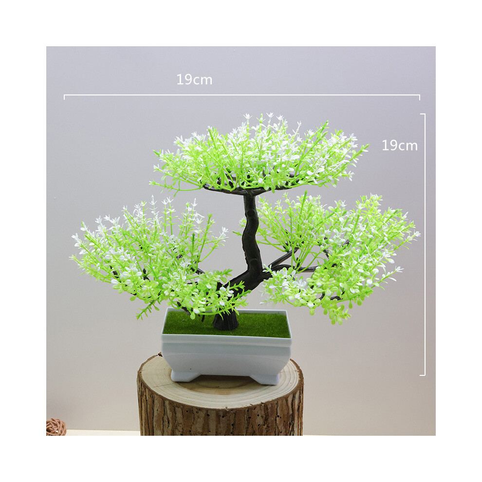 (WhiteGreen) Tamariscina Artificial Selaginella Botanical Decor For Living Workspace And Room-image-OPC-PHQBB62-NEW