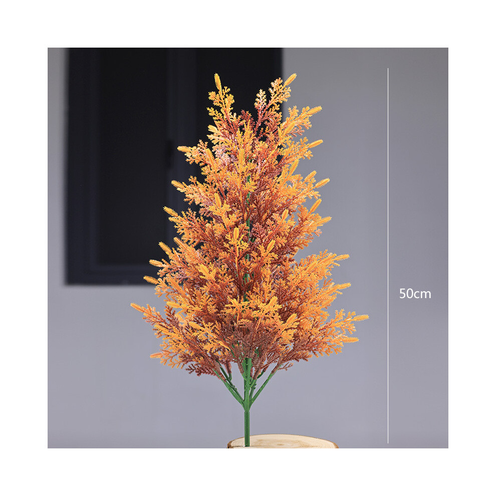 (Pine Autumn) Artificial Piceaneoveitchii Mast With Green Plants For Indoor Garden Decor-image-OPC-PHQBBF2-NEW