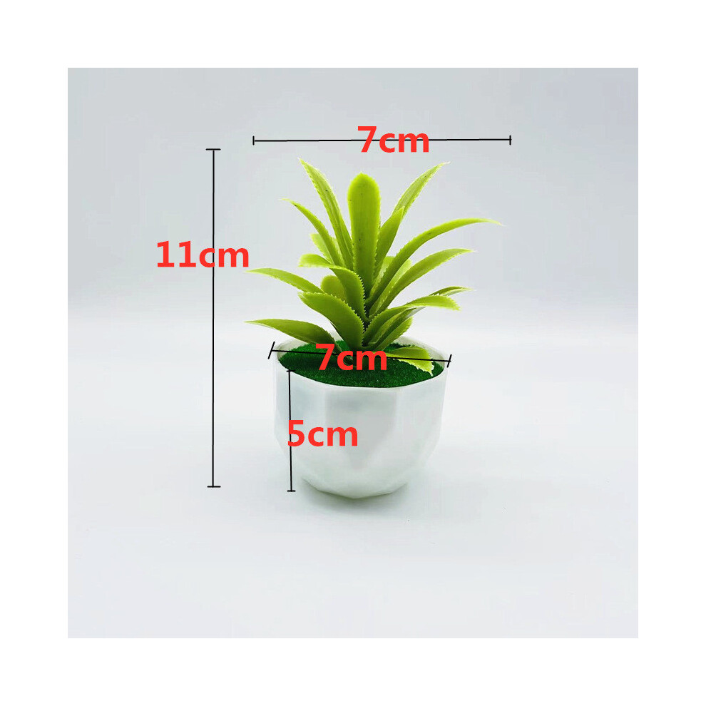 (Sword Grass) Desert Succulent Simulated Plant Artificial Green Plant Desktop Decoration-image-OPC-PHQBDHV-NEW