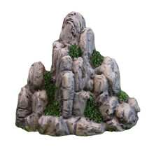 (Large ) Style Resin Rustic Miniature Fake Mountain Scene Landscape Handicraft Micro