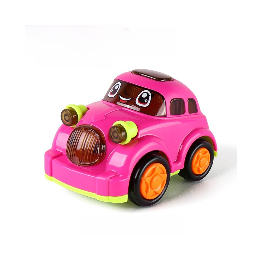 Pink (Pink) Inertia Toddler Car Action Function Developmental Benefits Play Educational Kids