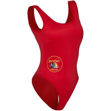 (Large, Red) Pam & Tommy Cosplay Costume Pamela Anderson Sexy Red Jumpsuit Swimsuit Beach Wear Bikini Outfits Uniform