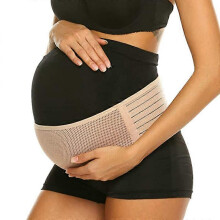 (As show, One size) Care Pregnancy Belt for Lumbar and Abdominal Support - Cotton - Support for Pregnant Women