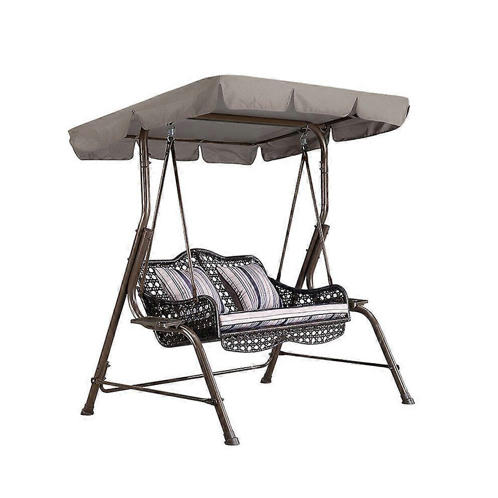 (As Show, One Size) Garden Chair Cover For Swings, (, 190*132*15Cm) Garden Chair Cover For Swings, 2 And 3 Seater Grey