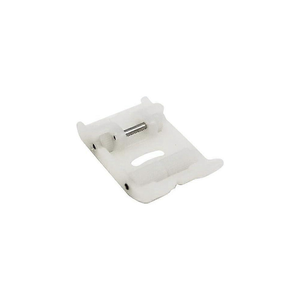 (As show, One size) Snap-On Teflon Roller Foot Compatible with Alpha, Singer, Brother, Juki and More Domestic Sewing Machines - Non-Stick Surface for