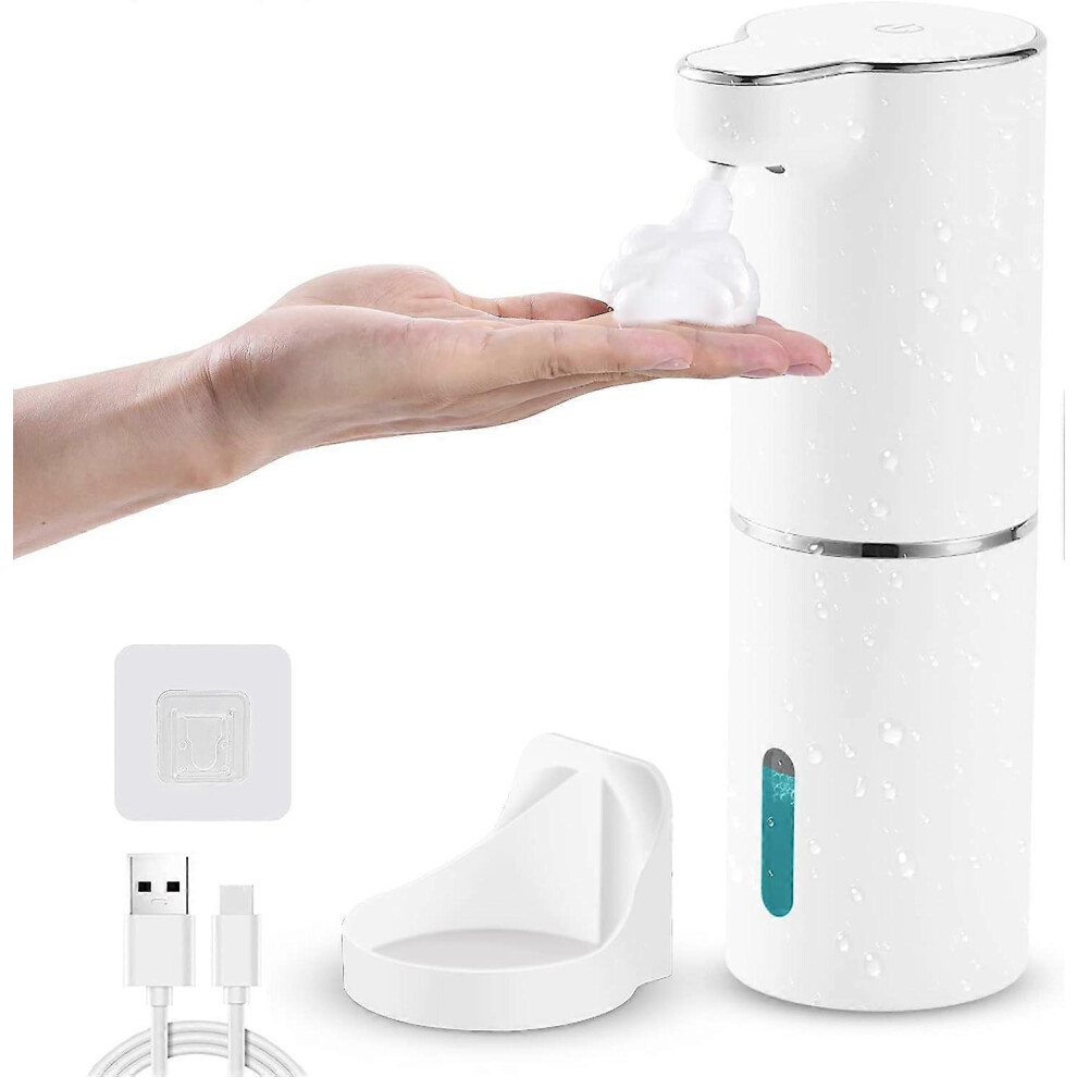 (As show, One size) Wall-Mounted Automatic Soap Dispenser, 300ML Soap and Lotion Dispensers, Touchless Lotion Dispensers with Infrared Sensor, Anti-Dr