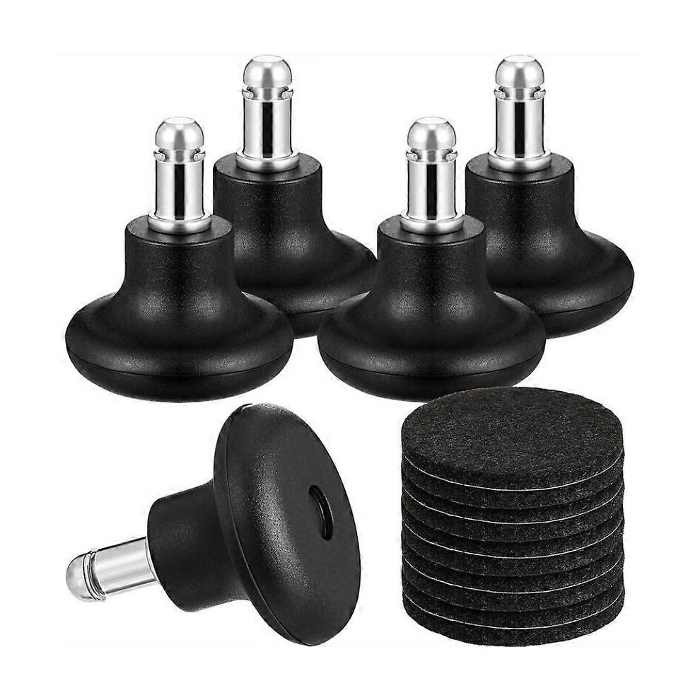 (As show, One size) 5 Swivel Chairs Universal Fixed Legs Nail Wheels Office Chair Computer Chair Fixator Footrest Mute Chair Accessories