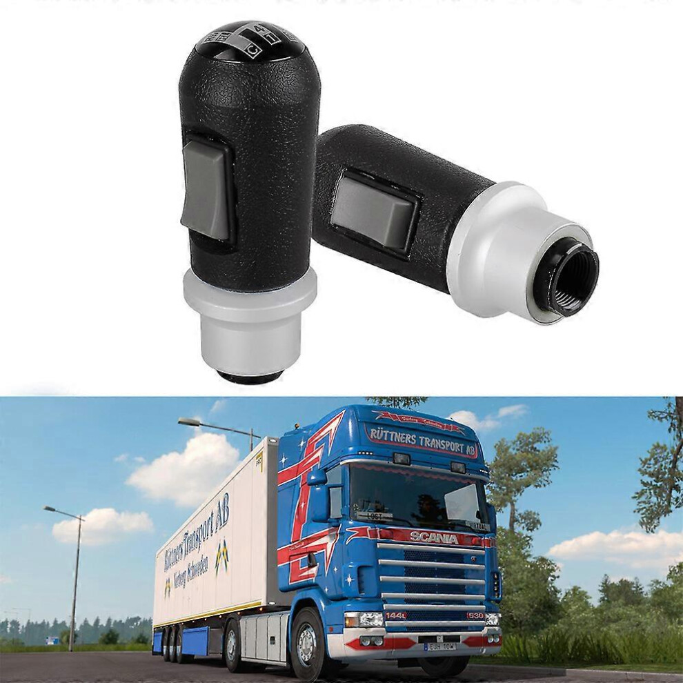(As show, One size) Truck Gear Shift Knob Car Gear Shift Knob 1377386 For Scania 3 Series 4-dontodent