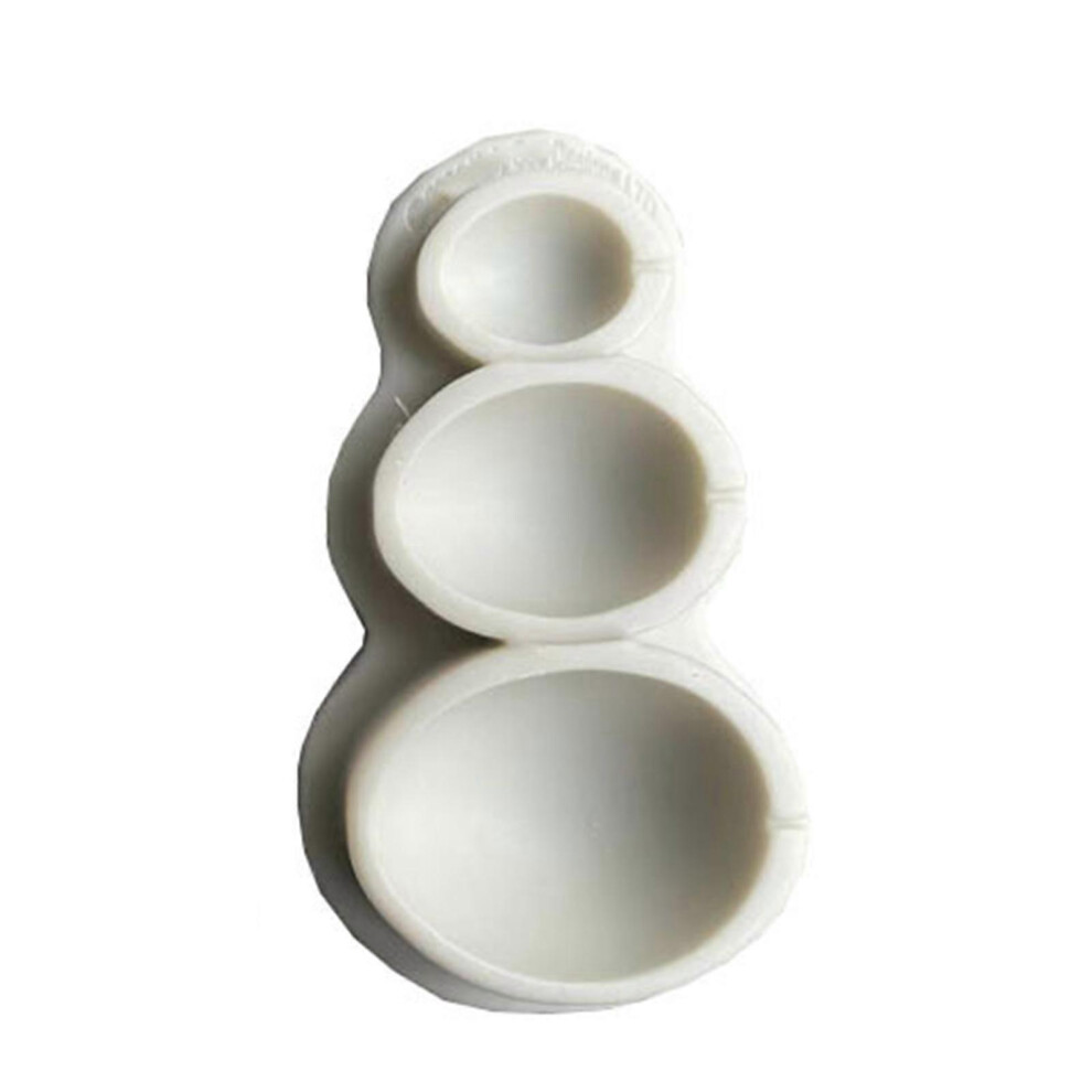 (Easter Egg, One Size) 3D Easter Bunny Egg Silicone Mold Fondant Plaster Chocolate Mould Supplies 7683012676260