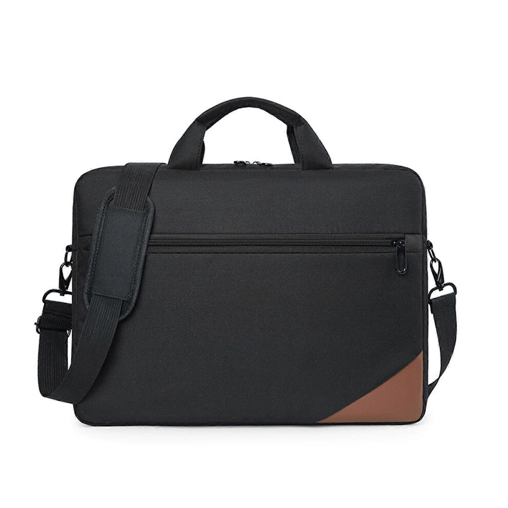 (Blue, One Size) Computer Tote Bag Slim Notebook Briefcase 15.6Inch Laptop Messenger Shoulder Carrying Work Bag Blue/Black/Red/Gray/Green Black 7683012677144