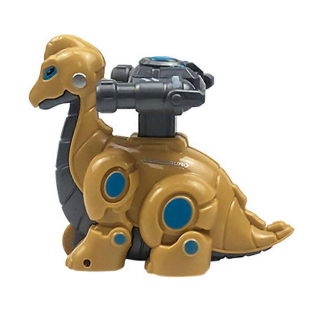 (Dinosaur, One Size) Bpa Free Educational Baby Car Mini Cartoon Car Baby Plastic Friction Car Pull Back Inertia Car Animal Toy Car 7683012690242