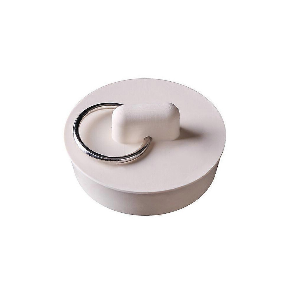 (As show, One size) 4pcs Kitchen Bath Rubber Sink Stopper Floor Drain Stopper Bathtub Drain Stopper Leak Proof Laundry Bathroom Supplies 31-34mm