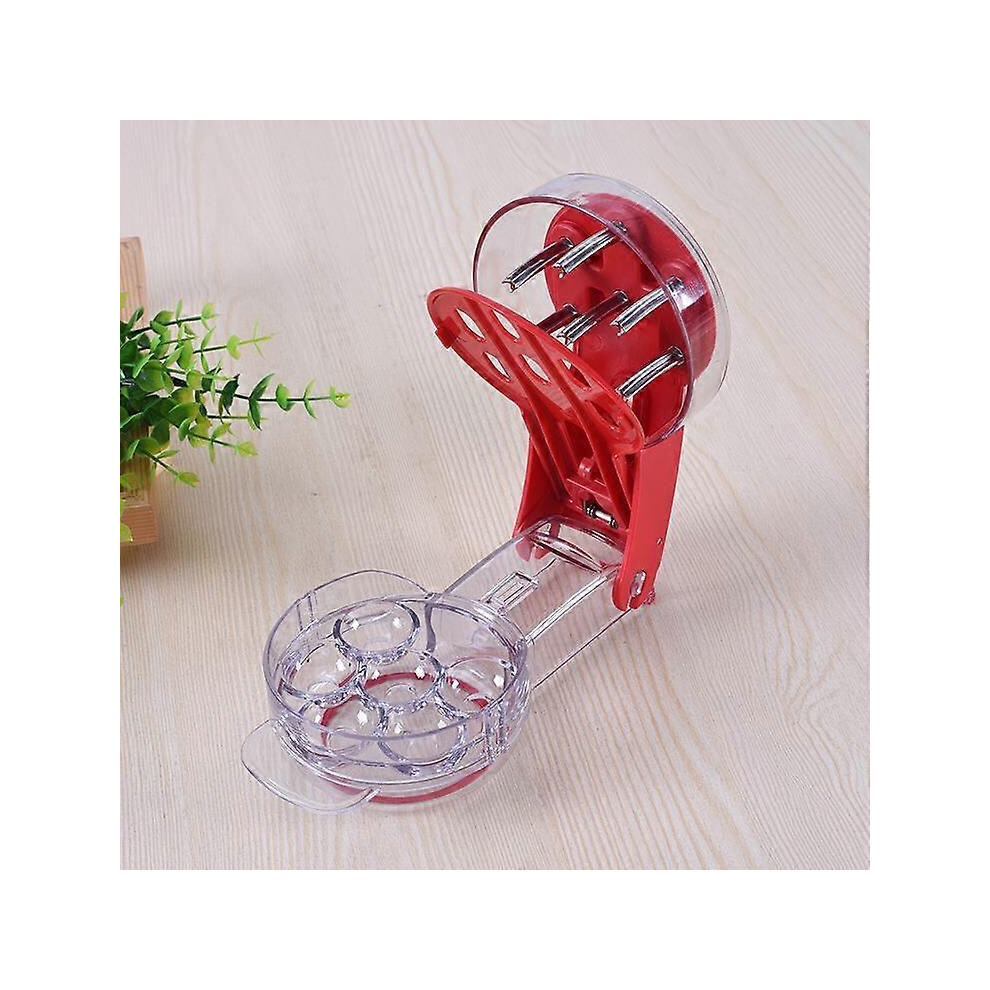 (As show, One size) Cherry pitter Tool for removing cherries - 6 cherries