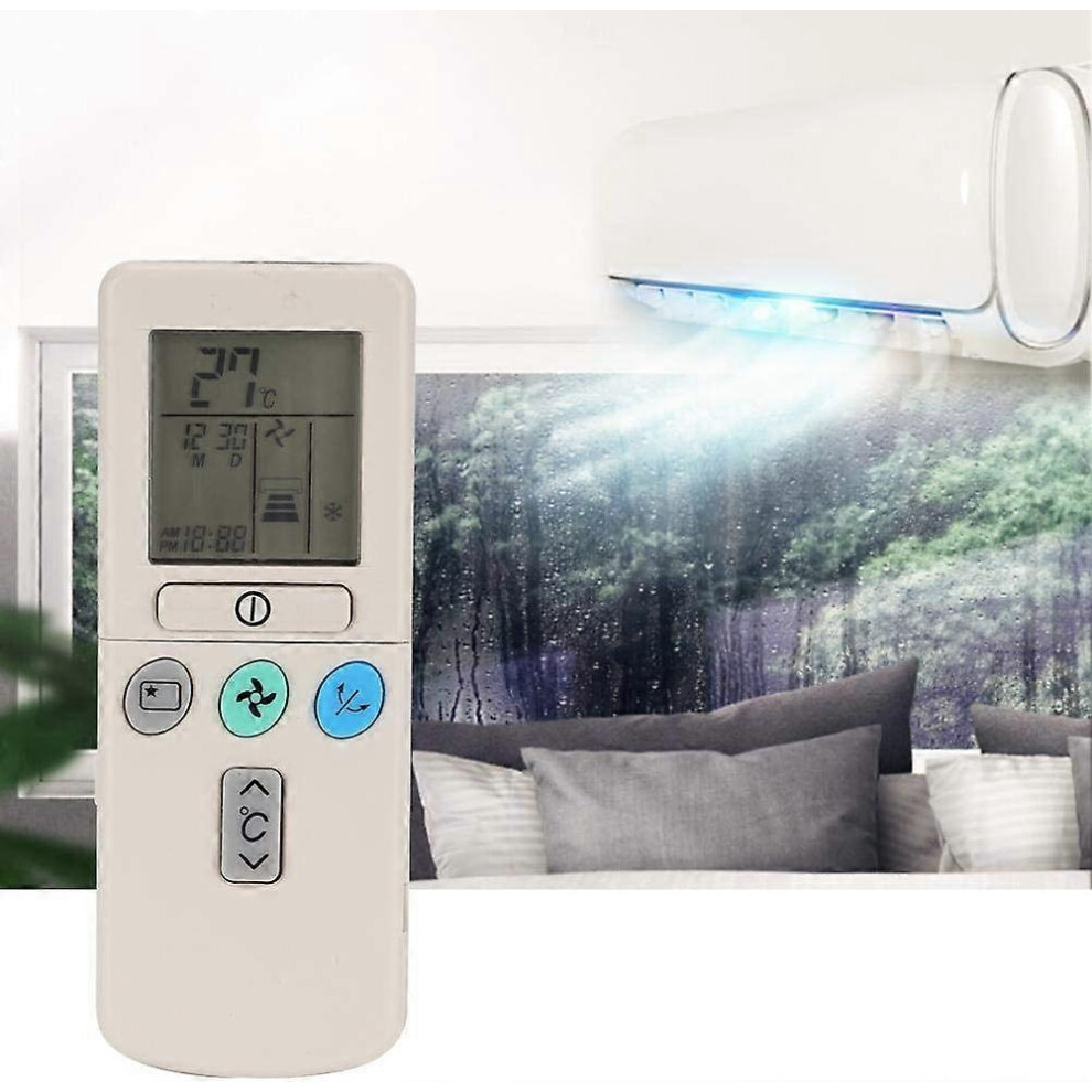 (As show, One size) Smart Air Conditioner Remote Control, Air Conditioner, Air Conditioner Replacement for Hitachi RAR-2A1 RAR-52P1 RAR-2SP1 RAR-3U4 R