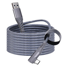 (3m, One size) 5m/for 3m Long USB C to USB A Line Charging Cable for Quest 2 VR Fast Charing & PC Data Transfer Cables