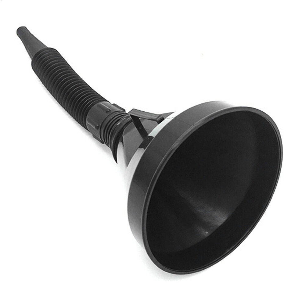 Wide Mouth Oil Funnel With Flexible Extension Hose Mesh Screen Filter For Cars Motorcycles Engine Fueling 4631313694431