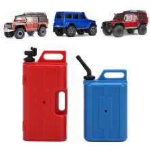 SCX10 1/10 RC Kraftstofftank Rot+Blau 53,5  25,5  18,5 mm