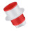 PVC Bodenablaufstöpsel Universal 50mm/75mm Rohr 1