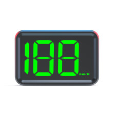 Head-Up-Display 3-Zoll GPS km/h BeiDou, Schwarz