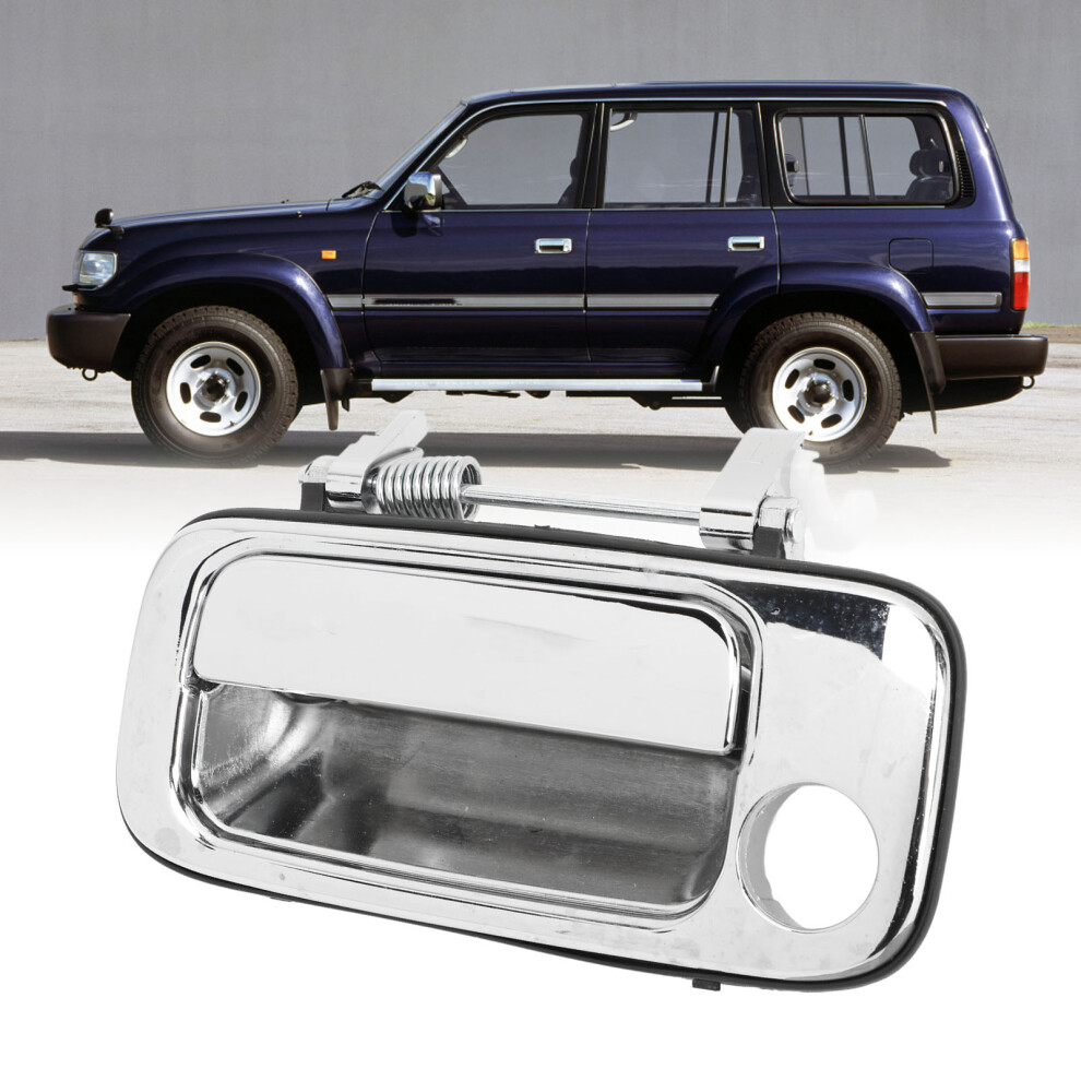 Exterior Door Handle Abs Electroplated Enhance Appearance Long Durability For Land Cruiser 1991 To 1997 Fl 69220Â60010 9411313701859