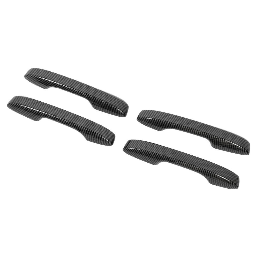 4 Pcs Exterior Door Handle Cover Scratch Resistant Outside Door Handle Trim Replacement For Civic Accord CrâV HrâV Carbon Fiber Style 8481313701952