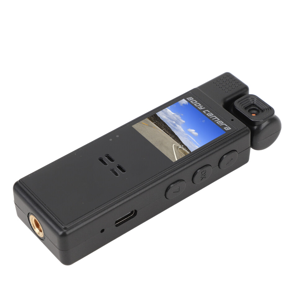 4K Body Worn Camera Wifi Connection 1.3 Inch Color Screen Ir Night Vision Hd 1080P Wearable Video Recorder With 180 Rotating Lens 5051313704036