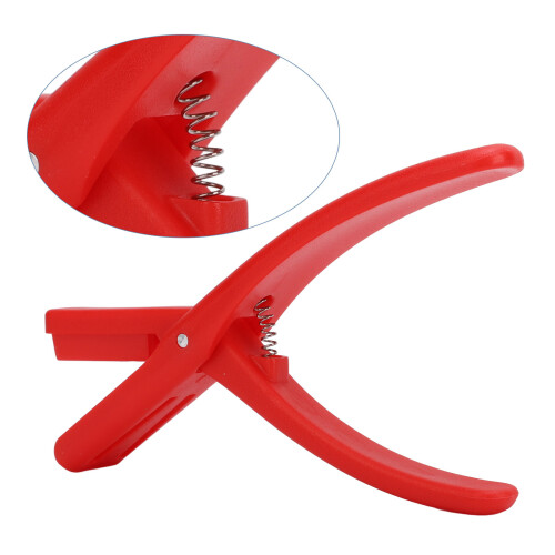 3-teiliges rotes Crawfish-Schäler-Set, Fingernagelschutz 2