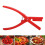 3-teiliges rotes Crawfish-Schäler-Set, Fingernagelschutz 14