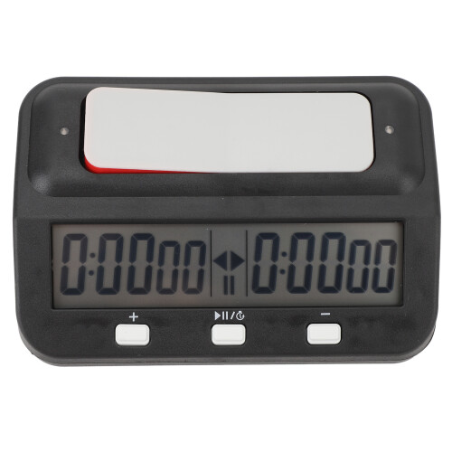 Portabler Schachtimer 13,8  8,8  4,5 cm Schwarz ABS 2