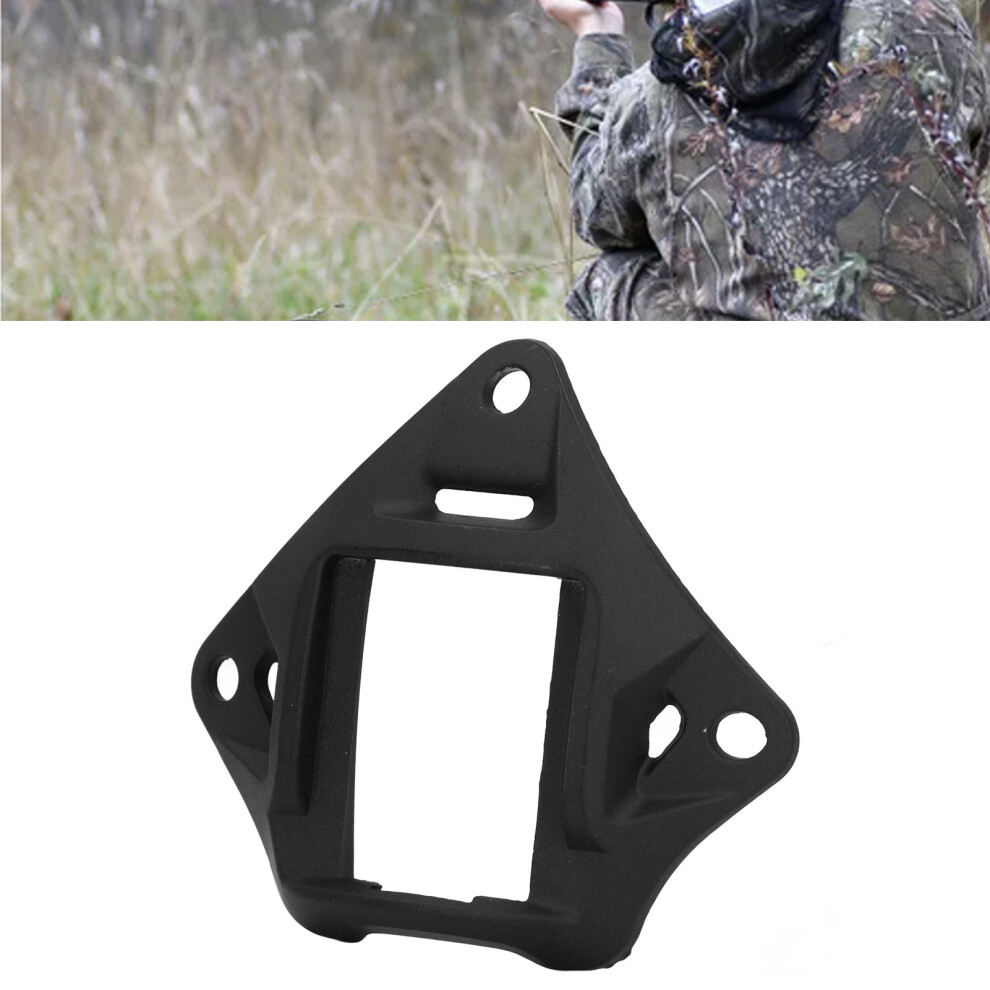 Helmet Nvg Mount Shroud Aluminum Alloy Universal Helmet Nvg Camera Mount Base Adapter Mounting Bracket For Af For Fast Helmets Black 4631313707568
