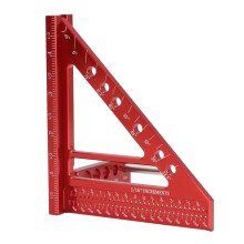 5-Zoll-Aluminiumlegierung 3D Mehrwinkellineal, 22,5-90 Zimmermannskreuzwinkel