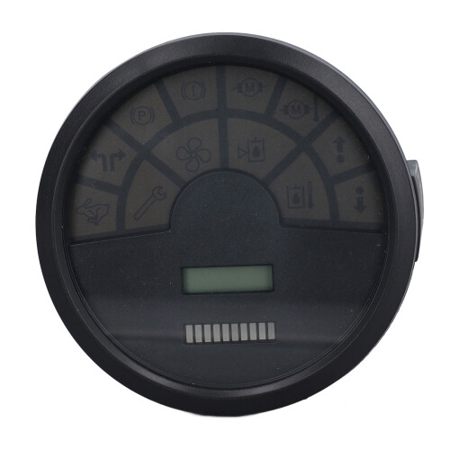 Round Display Meter 7917292580 LCD Screen Forklift Instrument Replacement for Linde E16 E20‑335‑02 E20 E25 E30‑336‑02 1
