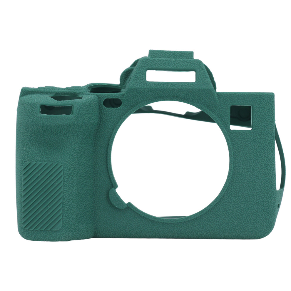 Silicone Protective Case For A7r5 Soft Shockproof Anti Slip Digital Camera Housing Cover Body Skin Case Dark/Green 4171313710293