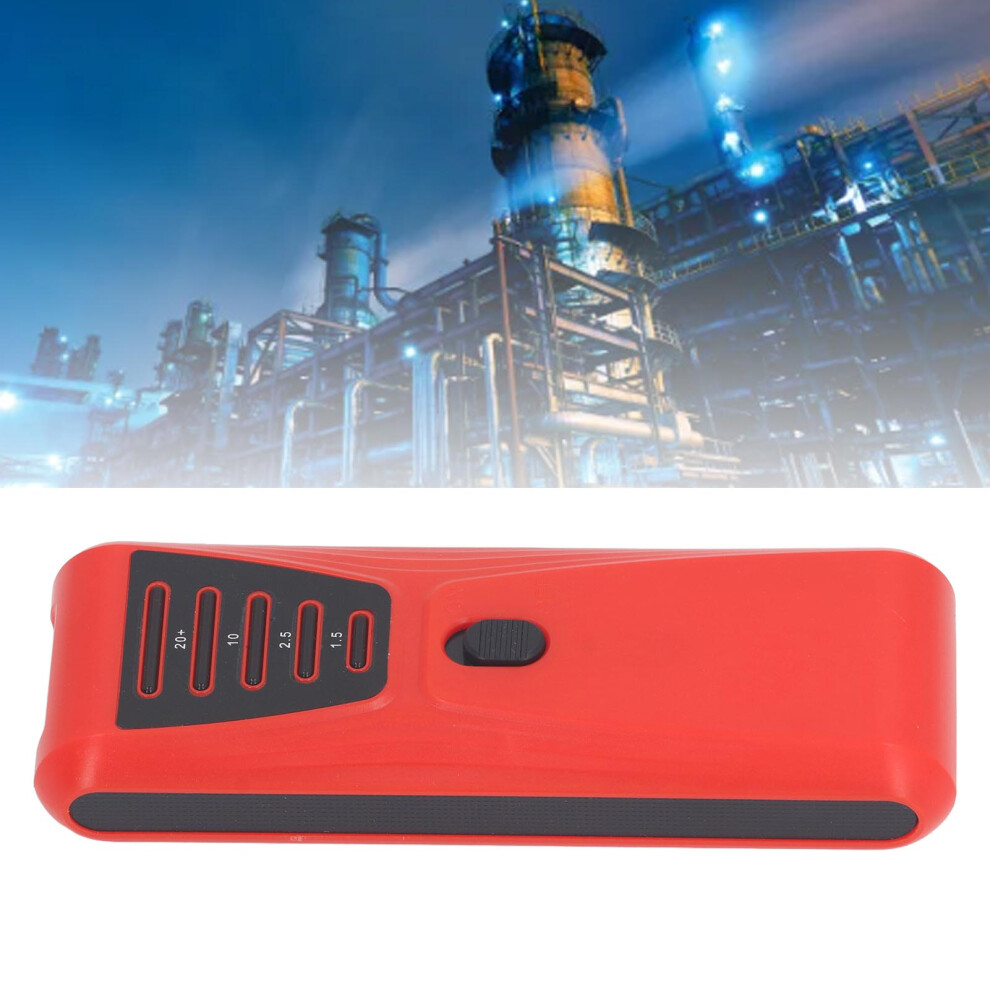 Magnetic Field Detector 5 Colorful Led Indicators Electromagnetic Field Radiation Tester Emf Meter Red 8771313712431