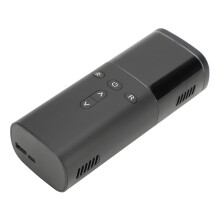 Tragbarer Reifenkompressor 2000mAh, 68x48x175mm Schwarz