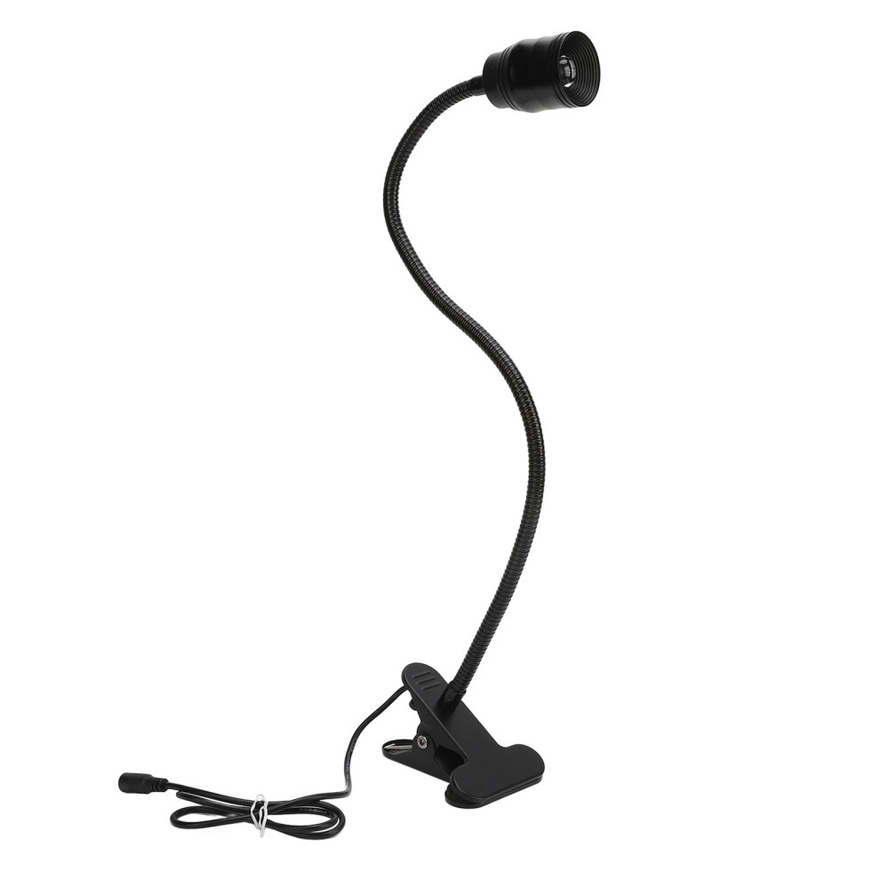 Eyelash Extensions UV Lamp Clip On Gooseneck Curing Lash UV Lamp with Foot Pedal Control for Lash Salon UK Plug 110~240V